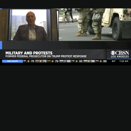CBS News - Michael Zweiback on President Trump Invoking Insurrection Acts and Designating Antifa as a Terrorist Organization
