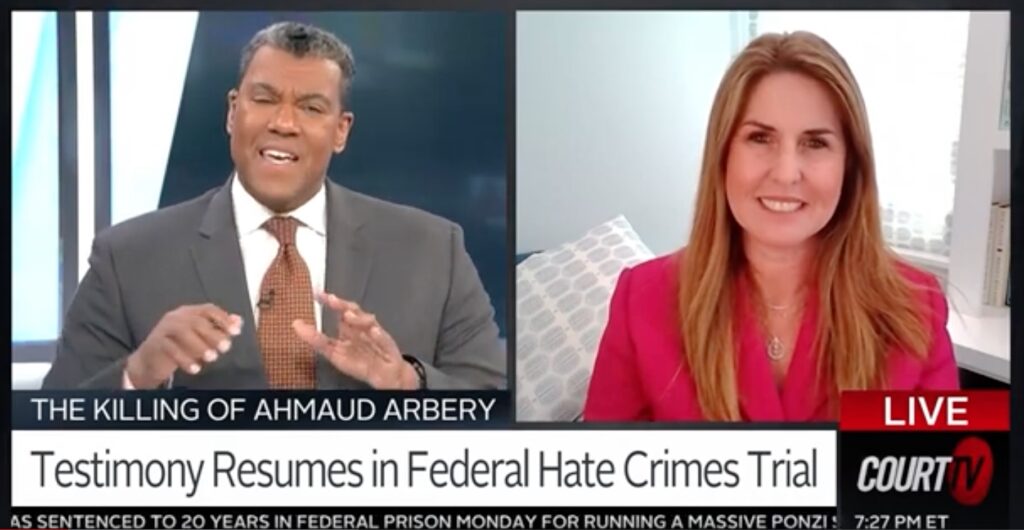 Court TV - Rachel Fiset on Ahmaud Arbery Federal Hate Crimes Trial