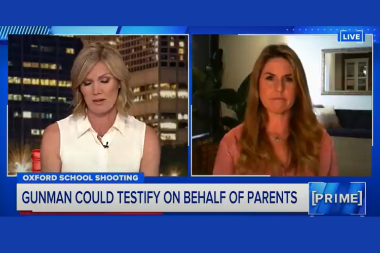NewsNation - Rachel Fiset on Accused Gunman Testifying on Behalf of Parents