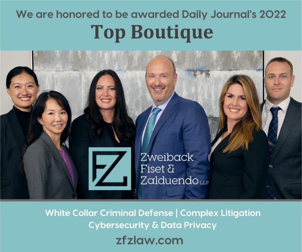 ZFZ is awarded Daily Journal's Top Boutique!