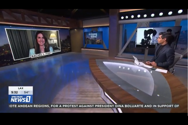 Spectrum News 1 SoCal - Rachel Fiset on Alec Baldwin Charges for Rust Shooting