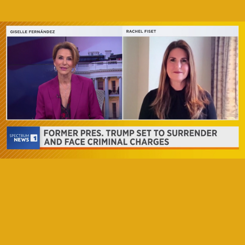 Spectrum News - Rachel Fiset on Former Pres. Trump Set to Surrender