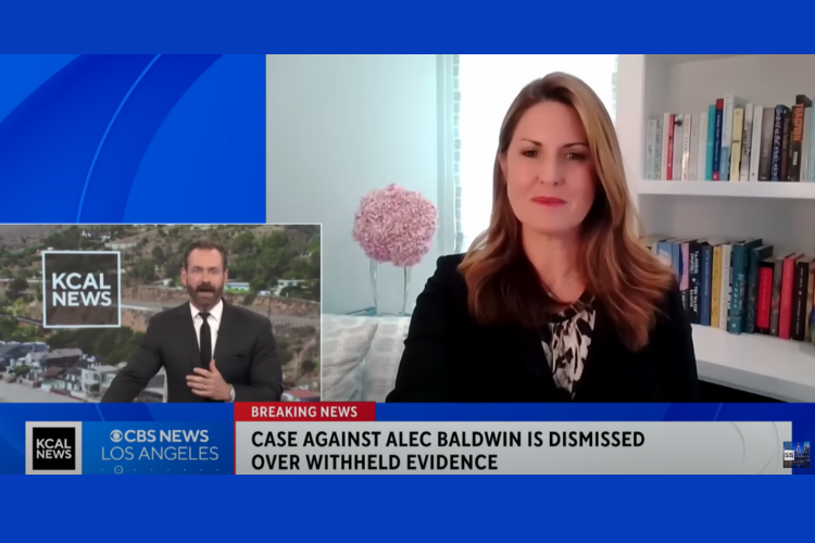 KCAL News, CBS Los Angeles - Rachel Fiset on the Judge Dismissing Alec Baldwin's Trial
