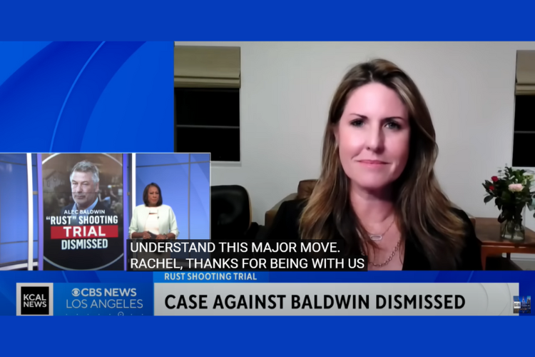 KCAL News, CBS Los Angeles - Rachel Fiset Explains the Dismissal of Alec Baldwin's 