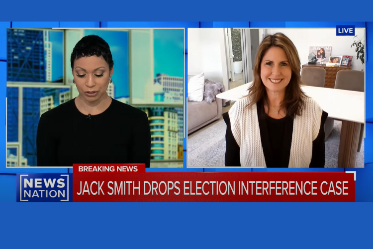 NewsNation - Rachel Fiset on Jack Smith Dropping the Trump January 6th Election Interference Case