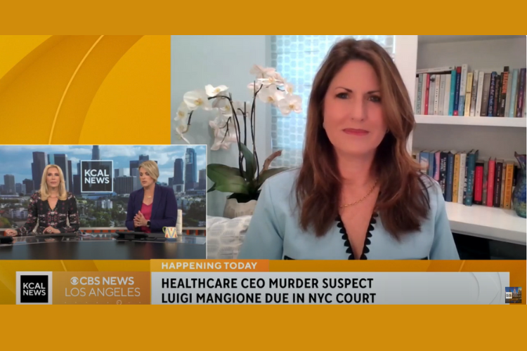 KCAL News, CBS Los Angeles - Rachel Fiset on the Case of Healthcare CEO Murder Suspect, Luigi Mangione